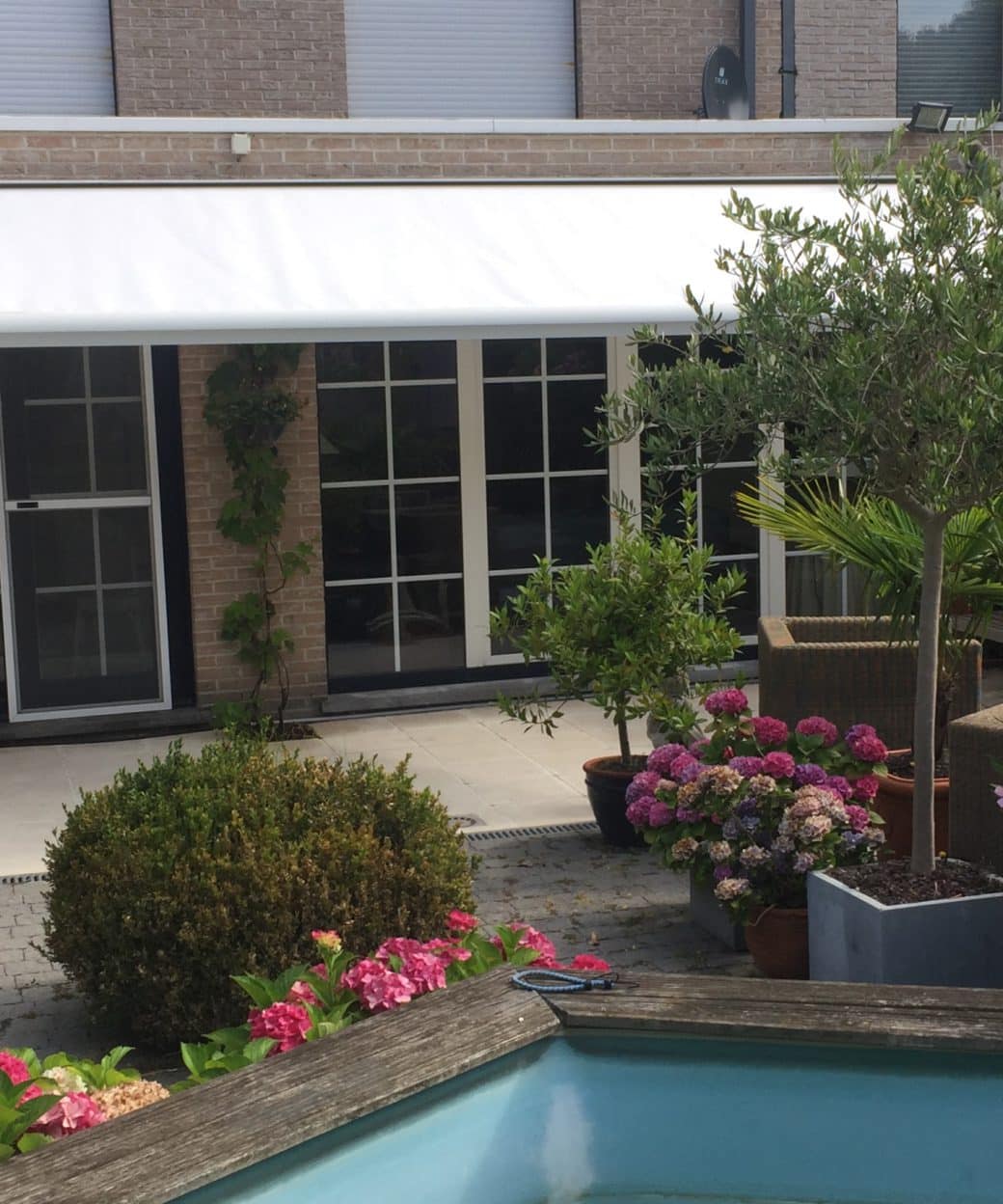 zonneluifeldoek Grimbergen