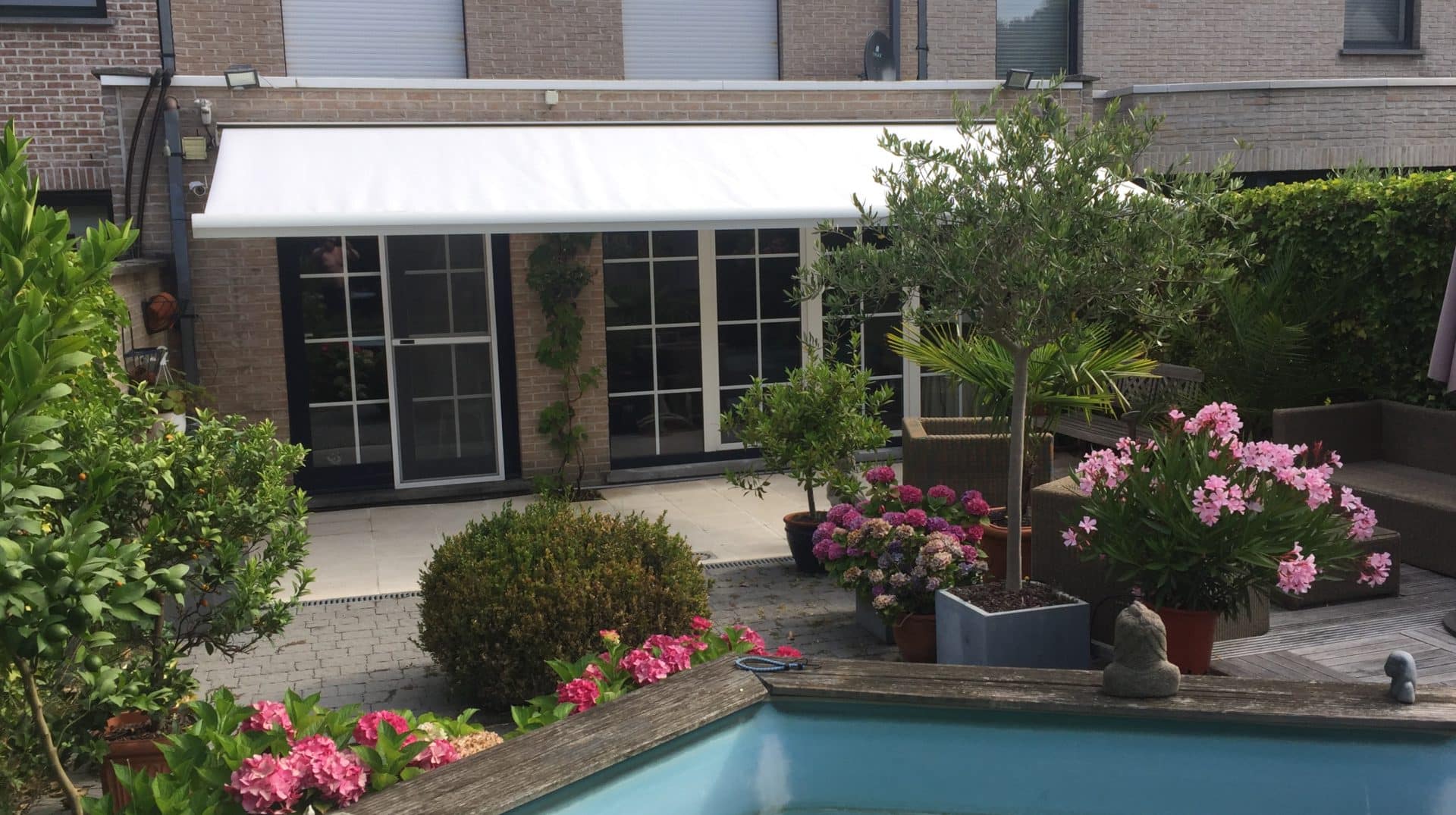 zonneluifeldoek Grimbergen