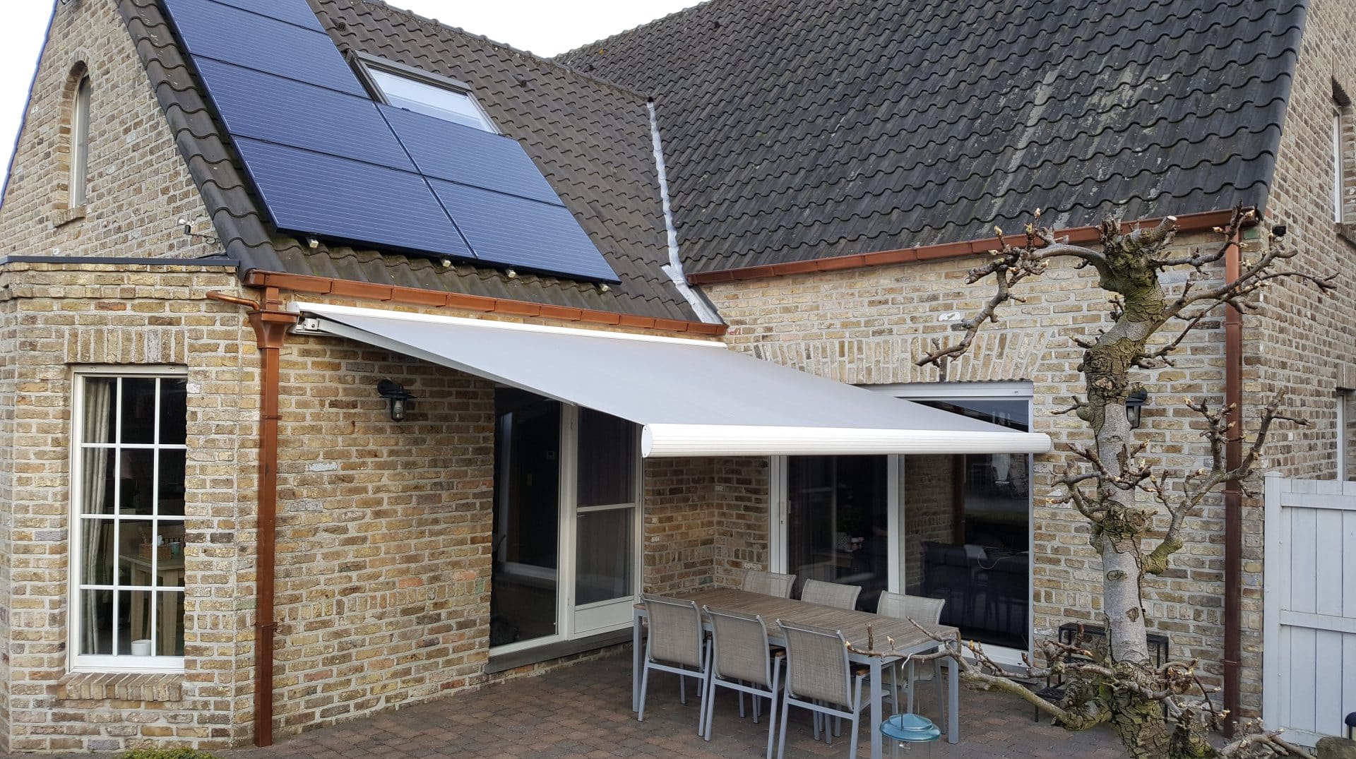 zonnescherm doek Poederlee